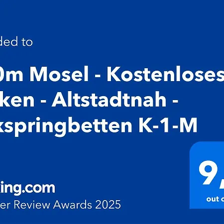 Διαμέρισμα Kostenloses Parken - Altstadtnah - 100m Mosel - K-1-m Κόμπλεντς